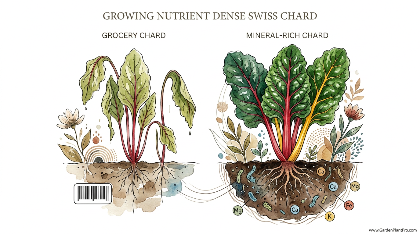 Growing Nutrient Dense Swiss Chard