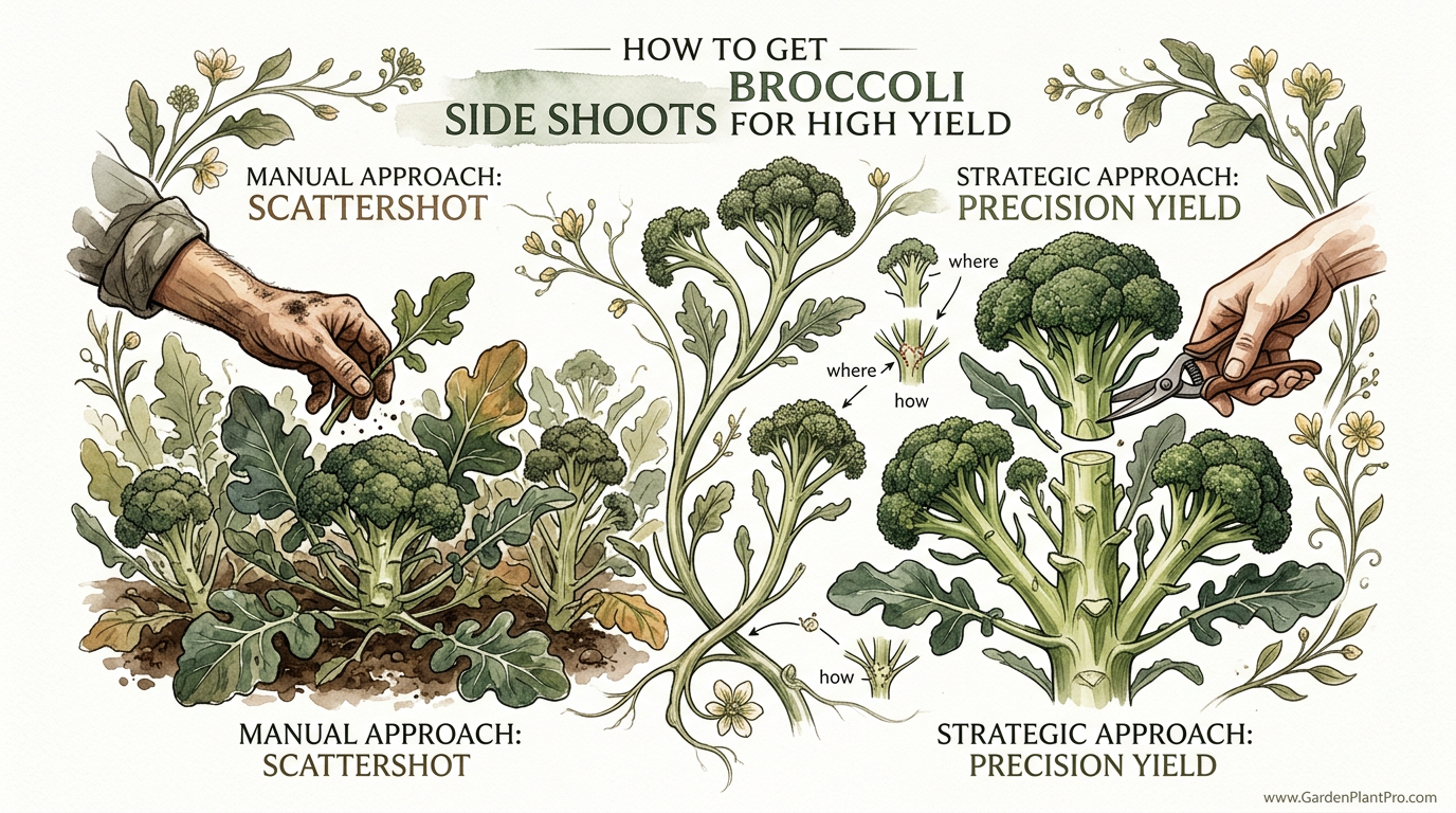 How To Get Broccoli Side Shoots For High Yield