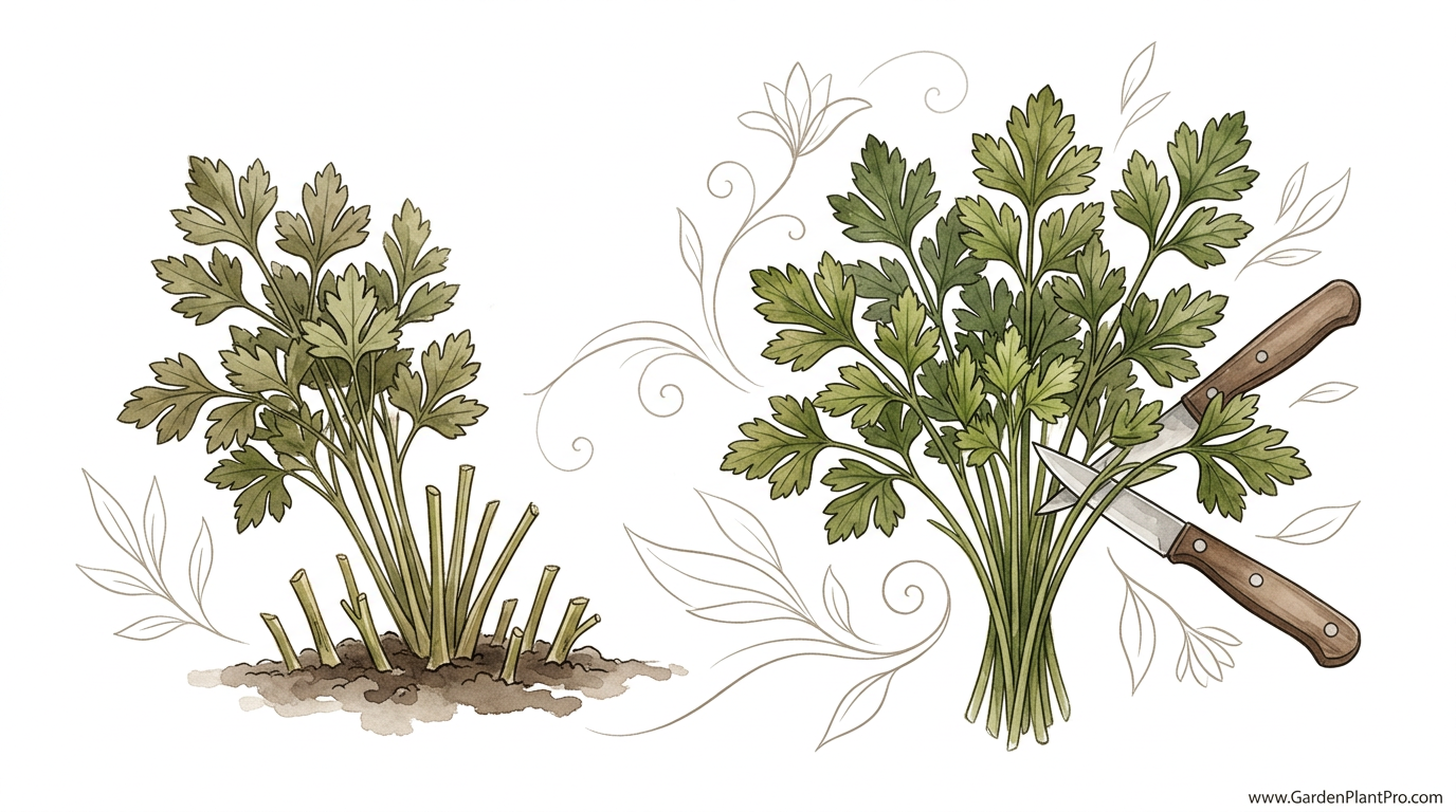 How To Harvest Parsley For Continuous Growth