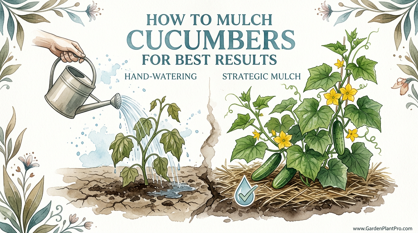 How To Mulch Cucumbers For Best Results