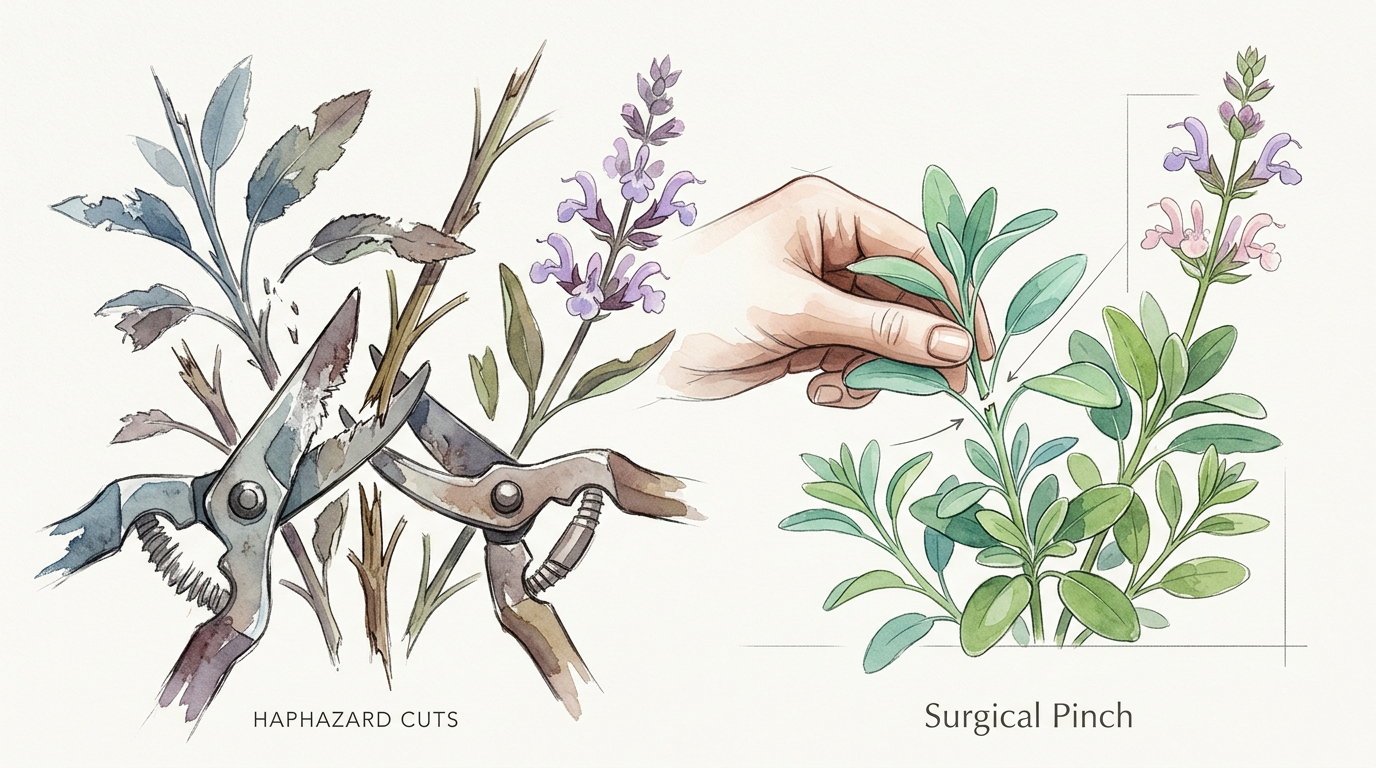 How To Prune Sage For Maximum Growth