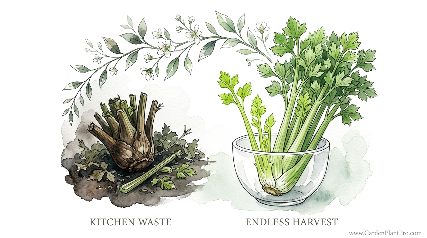 How To Regrow Celery From Scraps At Home