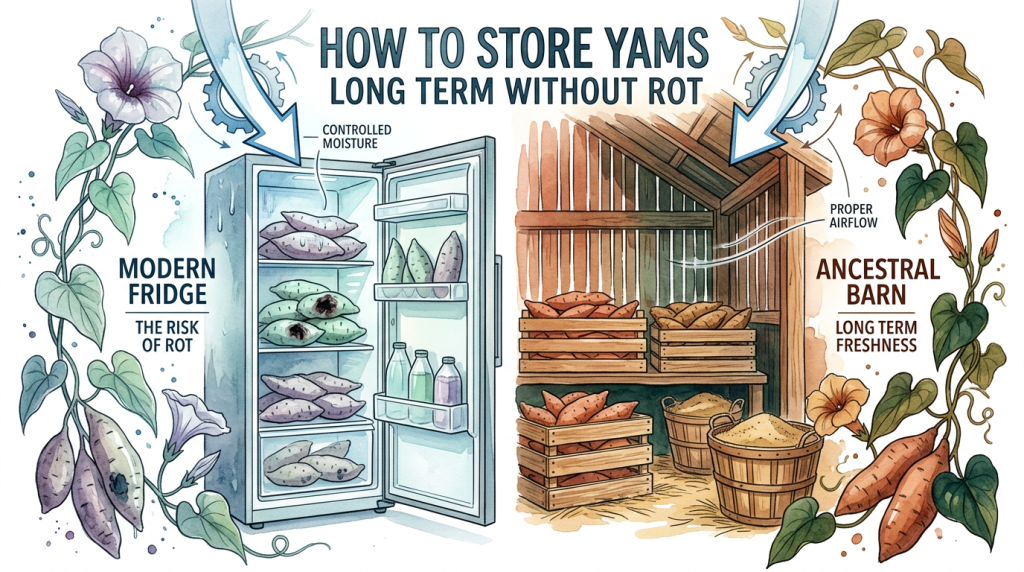 How Long Are Yams Good For In The Fridge