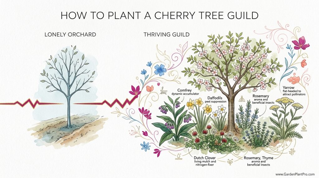 How To Plant A Cherry Tree Guild