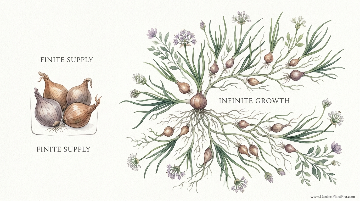 Propagating Shallots For Unlimited Harvest