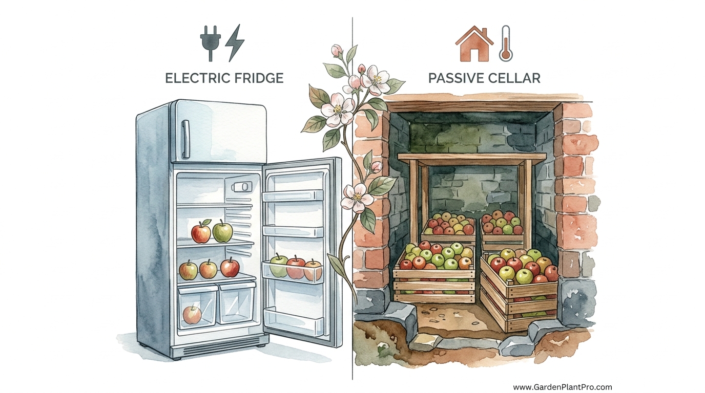 Store Apples Without Electricity For Months