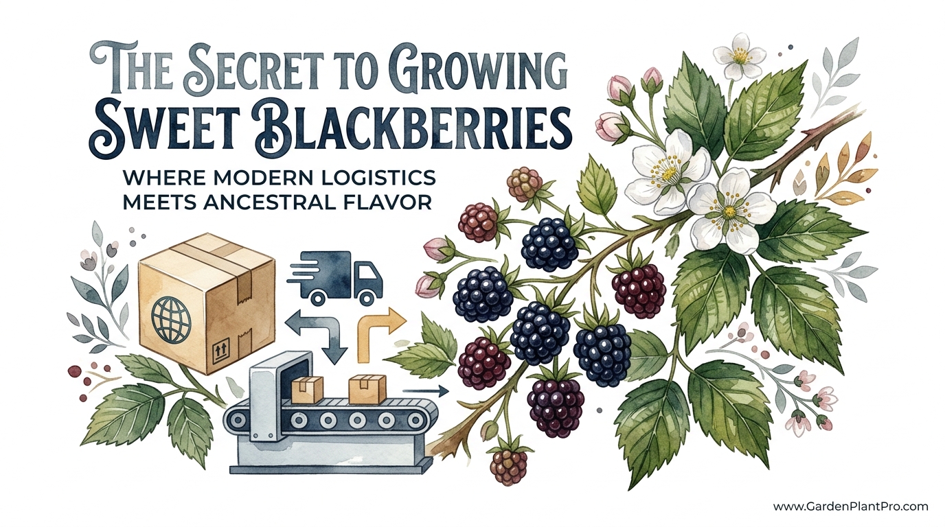 The Secret To Growing Sweet Blackberries